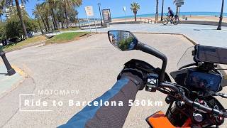 Motomapy - Ride To Barcelona