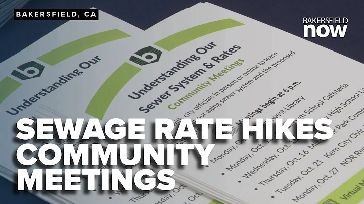 Bakersfield residents invited to express concerns on sewage rate hikes