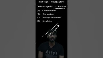 MCQ1 #cbse #mathsshorts Class 9 Chapter 4 Easy Level 📖 | Simran Sahni