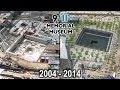 Official 911 memorial museum tribute in timelapse 20042014