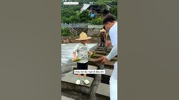 anh cần thủ xin ngô của 2 bà cháu để mang đi câu cá nhưng bà không cho và cái kết  #fishing #cauca