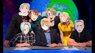 Mock the Week jokes (and some Tim Vine one liners) in Hetalia and Symphogear