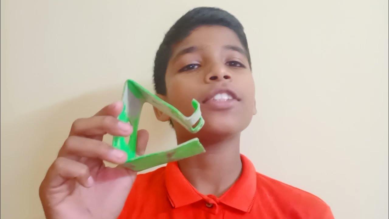 how to make mobile stand at home using pvc pipe 😀😀 YouTube