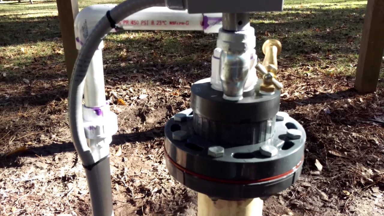 4" Flow Well Fix for Areas that Flood Regularly YouTube