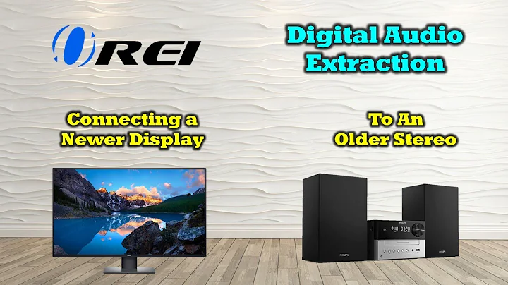 Connecting a Newer TV to An Older Stereo