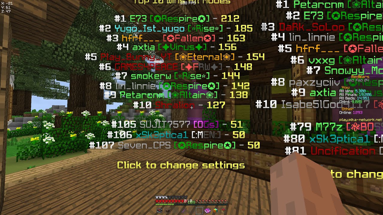 KILLING AN ADMIN WHILE GRINDING SOLO BEDWARS! (pika network)