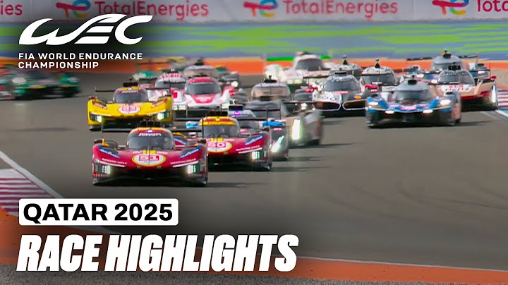 Race Highlights I 2025 Qatar 1812 KM I FIA WEC