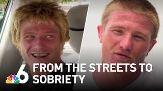 Homeless and addicted to drugs – but a viral encounter with an influencer helped change his life