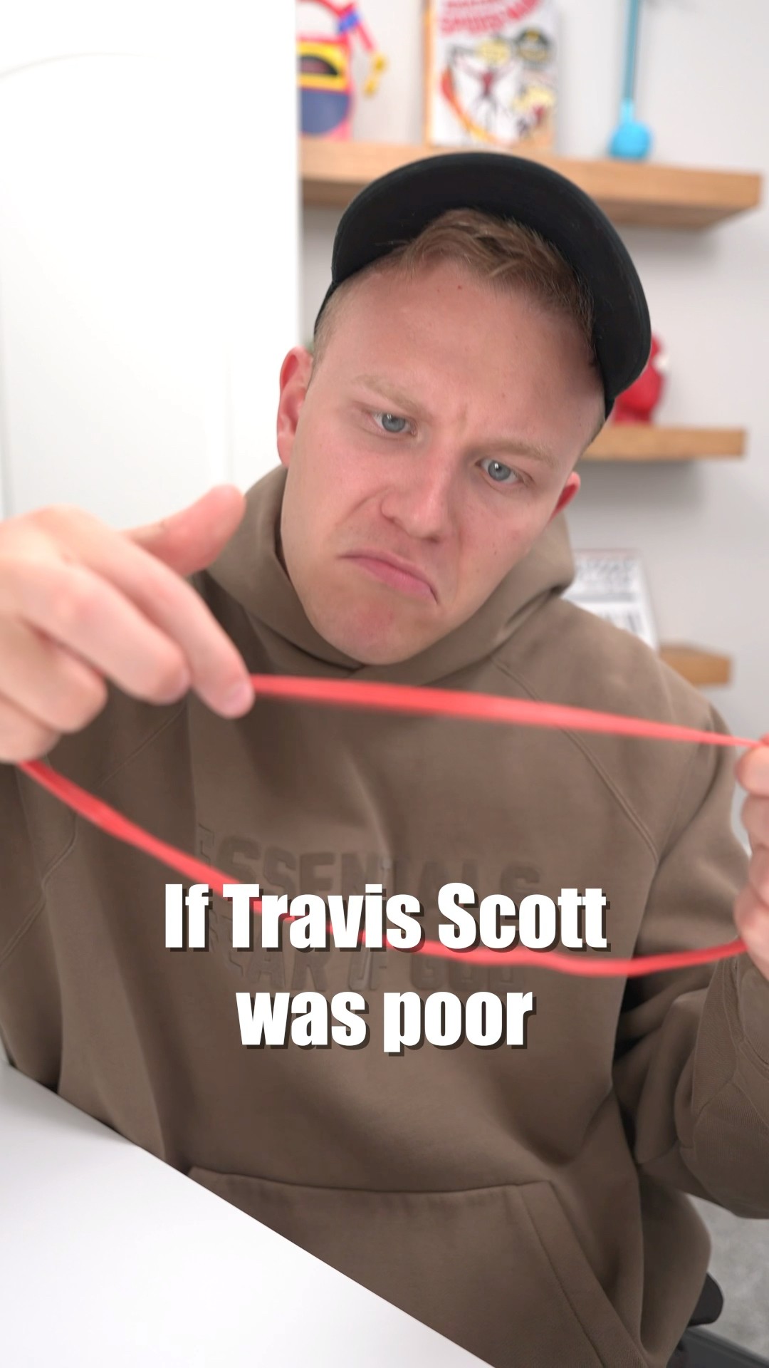 If Travis Scott was poor…