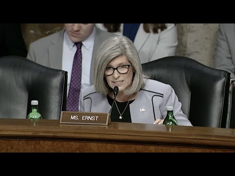 Sen. Ernst Delivers Remarks on the Senate Armed Services Committee