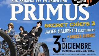 Primus - Ground Hog's Day @ Estadio Malvinas, Argentina 2010 [PRO AUD]