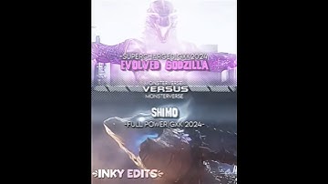 Evolved Godzilla vs Shimo