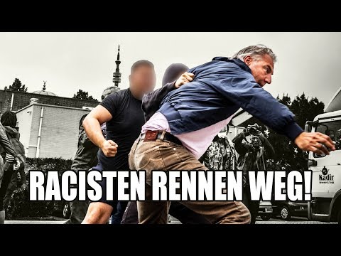 RACISTISCHE PEGIDA PROVOCEERT IN EINDHOVEN