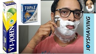 Topaz Platinum Blade Vi John Tropical Lime Shaving Cream