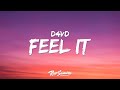 d4vd - Feel It (Lyrics)