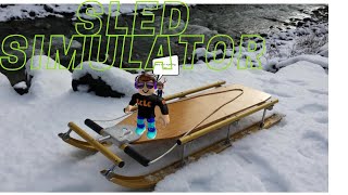 Sled Simulator BECOMEING A PRO