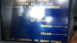 Cara Menarik uang di ATM Mandiri - Durasi: 2.16. 