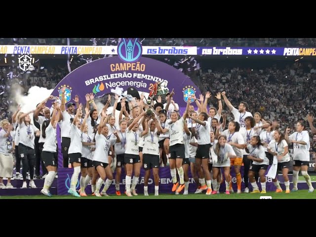 Corinthians conquista o Brasileiro Feminino pela 5ª vez com