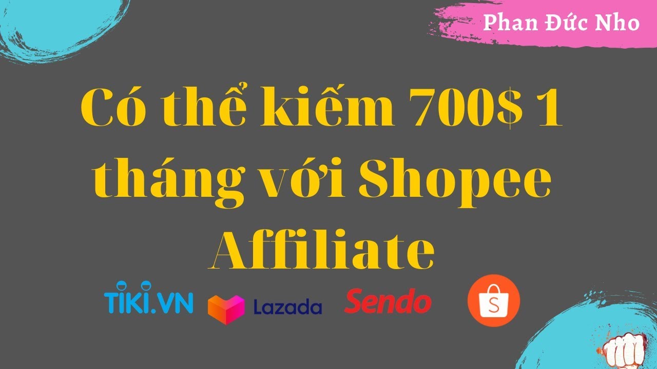 Đăng ký kiếm tiền Shopee Affiliate Người Bán