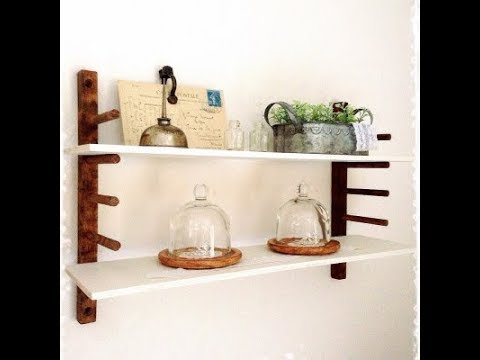 Diy 100均のディッシュスタンドで手作りする壁面収納棚がお洒落 Wall Storage Shelf To Handmade With Dish Stand Youtube