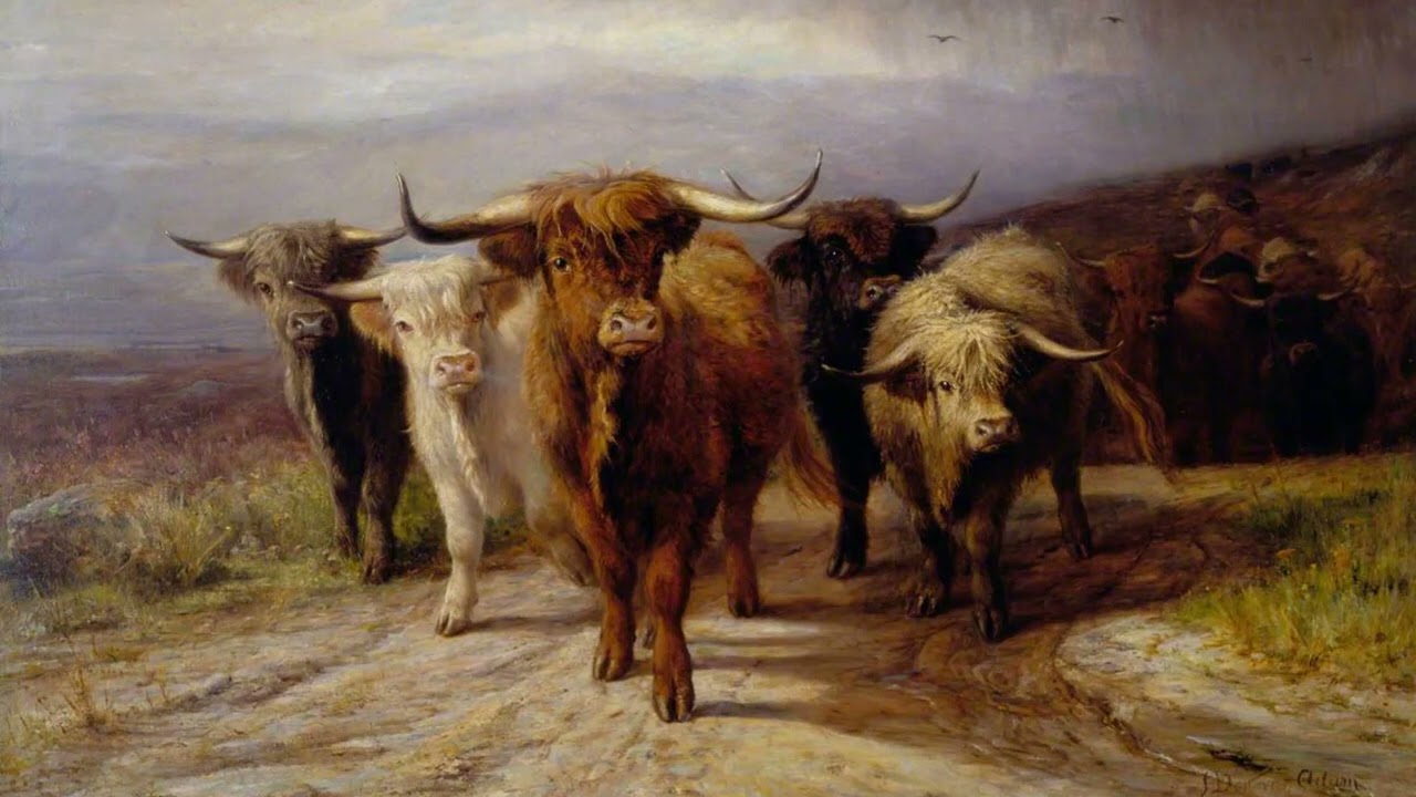 VINTAGE ART FOR YOUR TV   TV SCREENSAVER   NO MUSIC   8 HOURS   NO MID ROLL ADS