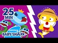🦍Baby Shark's Jungle Adventure and MORE | +Compilation | Baby Shark Remix | Baby Shark Official
