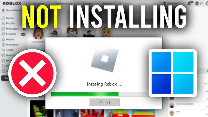 How to fix “Cannot Continue Installation Because Another Roblox