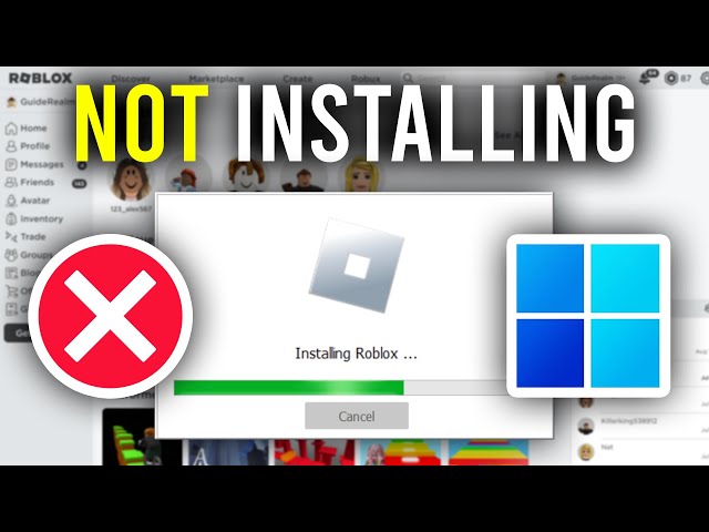 How To Fix Roblox Not Installing On PC - Full Guide 