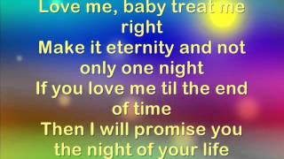 David Guetta ft. Jennifer Hudson - Night Of Your Life Lyrics