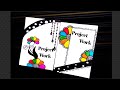 Simple First Page Design/ Project Work Designs /Project Design/Front Page Design/Cover Page borders