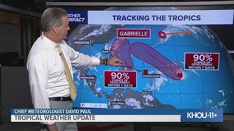 Tropical update: Tracking 2 waves in the Atlantic with high chances for development