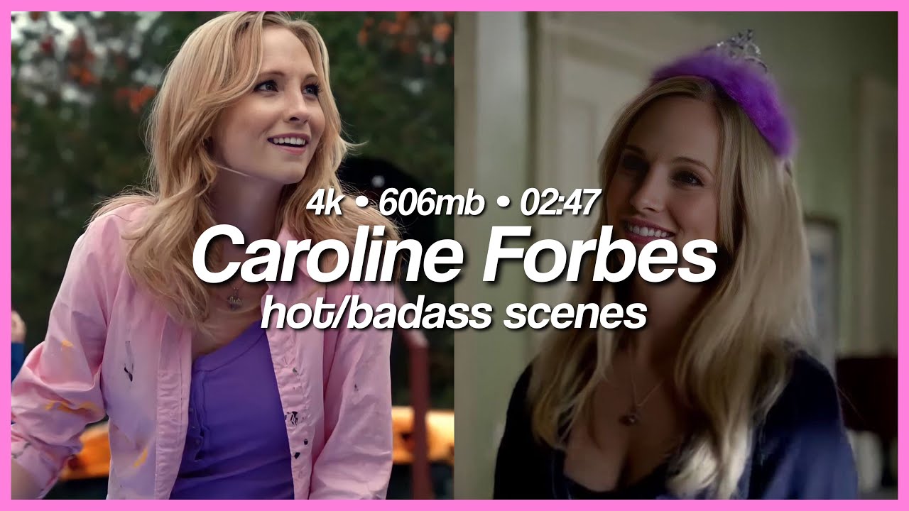 Caroline Forbes hot/badass 4k scene pack | The Vampire Diaries |#thevampirediaries #scenepack
