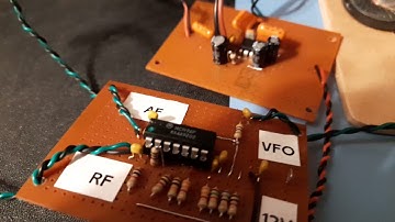 Finally! Built a Direct Conversion Receiver using a MC1496