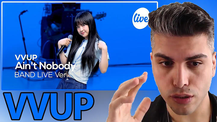 VVUP - “Ain't nobody” Band LIVE Concert [it's Live] live music show [4K] REACTION | KPOP TEPKİ