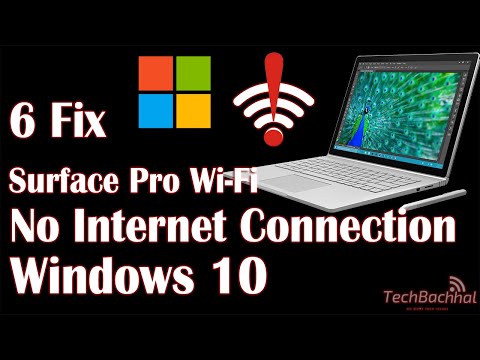 Surface Pro WiFi Not Working Windows 10 - 6 Fix