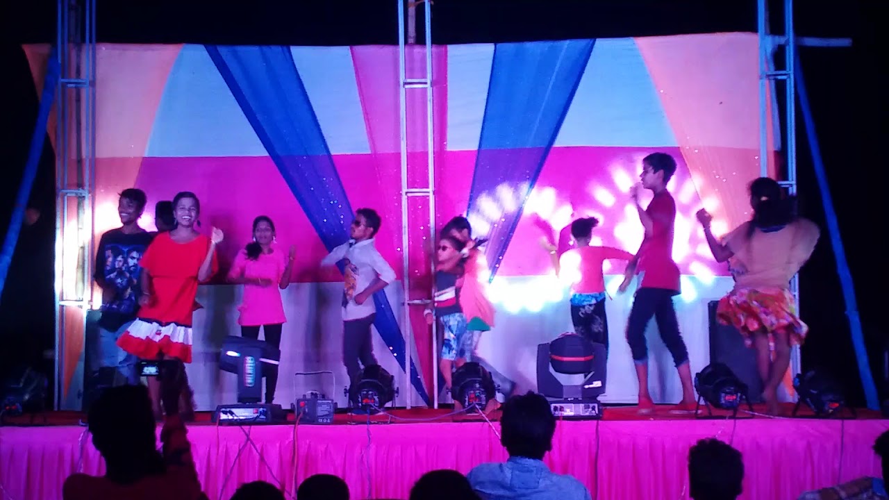 G S dance group gangapatna darling falling