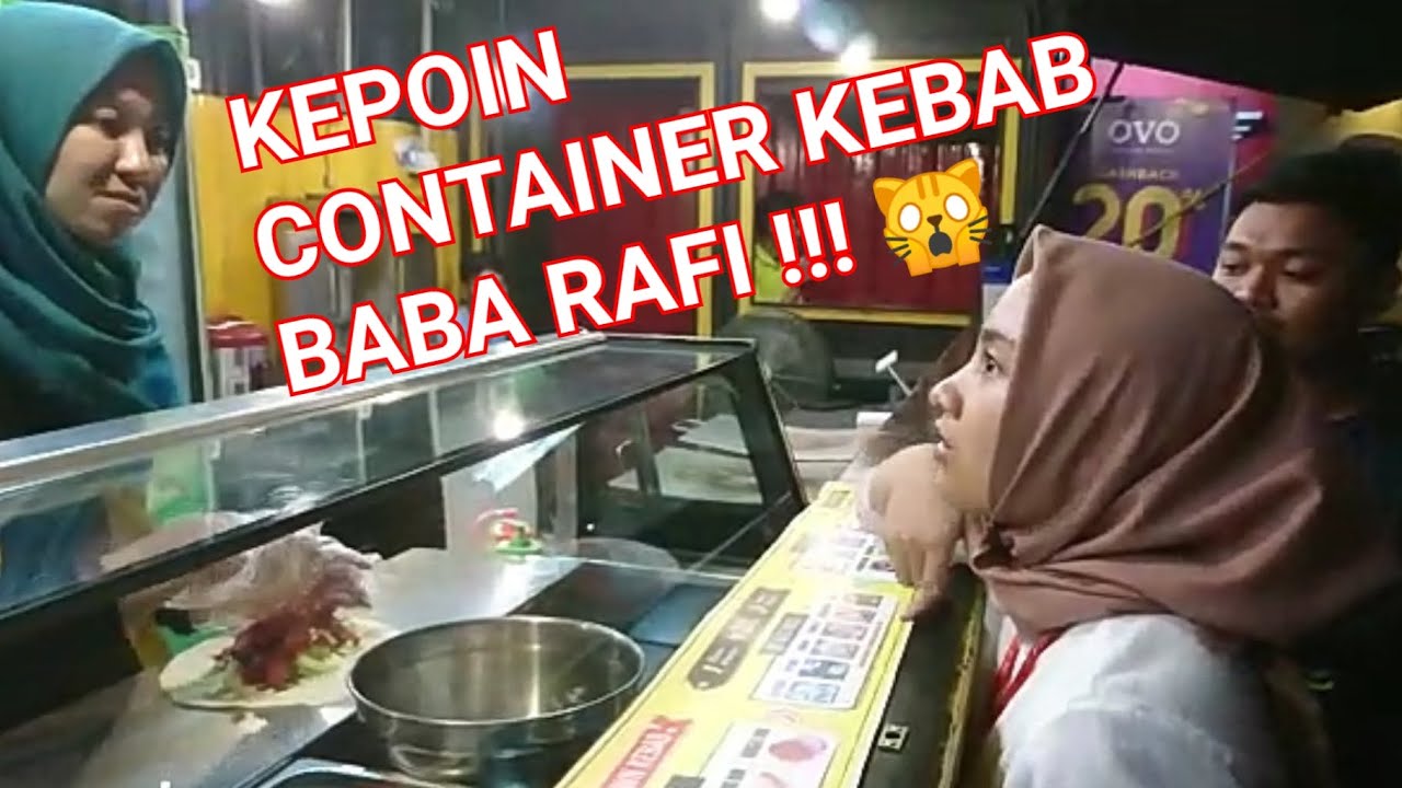 KEPOIN CONTAINER KEBAB BABA RAFI