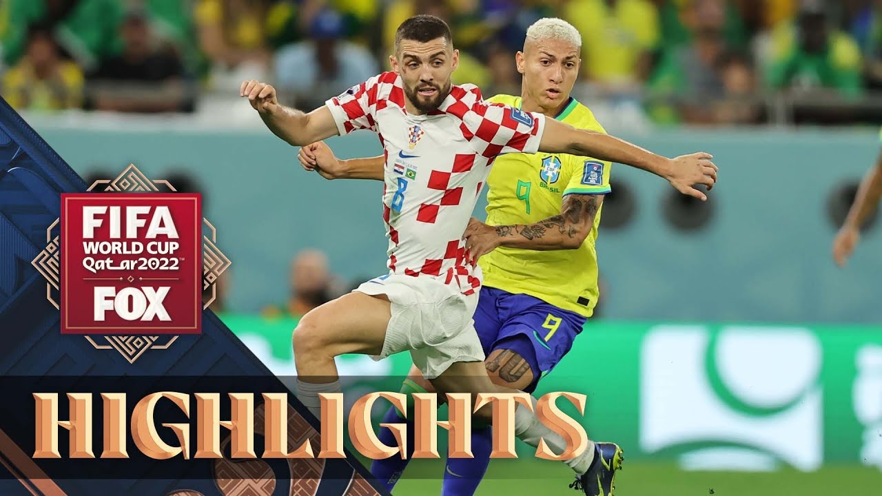 ⁣Croatia vs. Brazil Highlights | 2022 FIFA World Cup | Quarterfinals