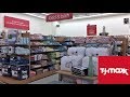 TJ MAXX BED AND BATH HOME DECOR BEDDING BATHROOM SHOP WITH ME SHOPPING STORE WALK THROUGH 4K