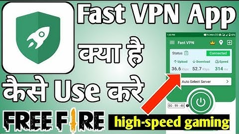 Fast Vpn kaise use kare || fast vpn kya hain || fast vpn app kya hain || how to use fast vpn app