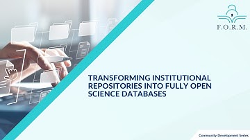Transforming Institutional Repositories into Fully Open Science Databases