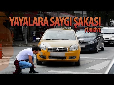 Yayalara Saygı Şakası Türkiye - Hayrettin