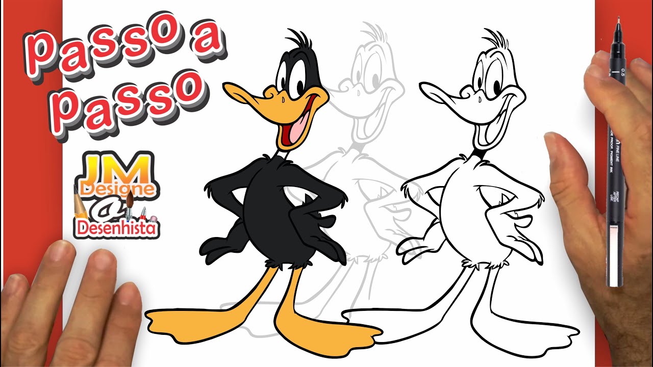 Como Desenhar o PATOLINO passo a passo | looney tunes - YouTube