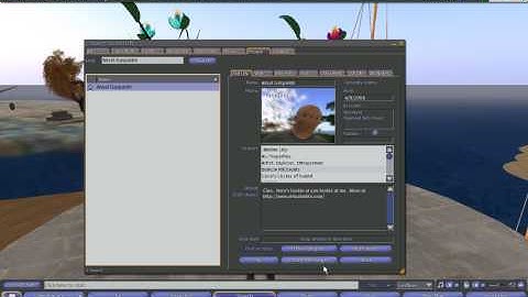Second Life Tutorial: Finding an Avatar, IM, and Accepting a Teleport