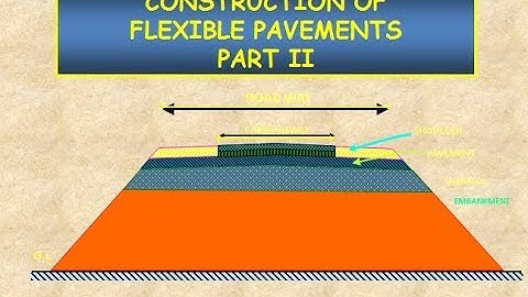 HOW TO DESIGN AND CONSTRUCT FLEXIBLE PAVEMENTS PART 2