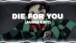 The Weeknd - Die For You (Audio Edit)