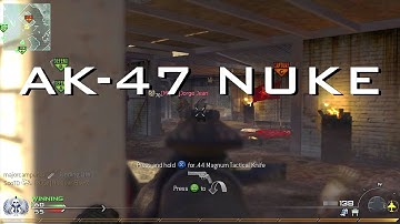 MW2: AK-47 Nuke on Estate - How to Play Estate (Modern Warfare 2 Tips and Tricks)