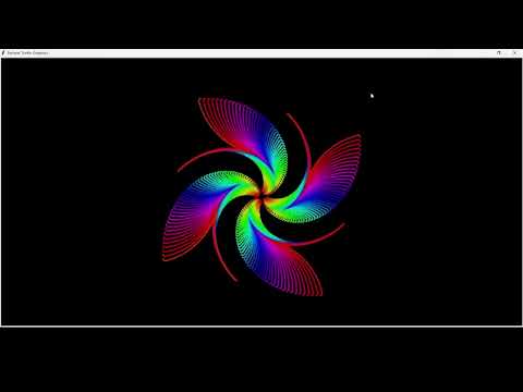 ART DISPLAY USING PYTHON TURTLE LIBRARY 2