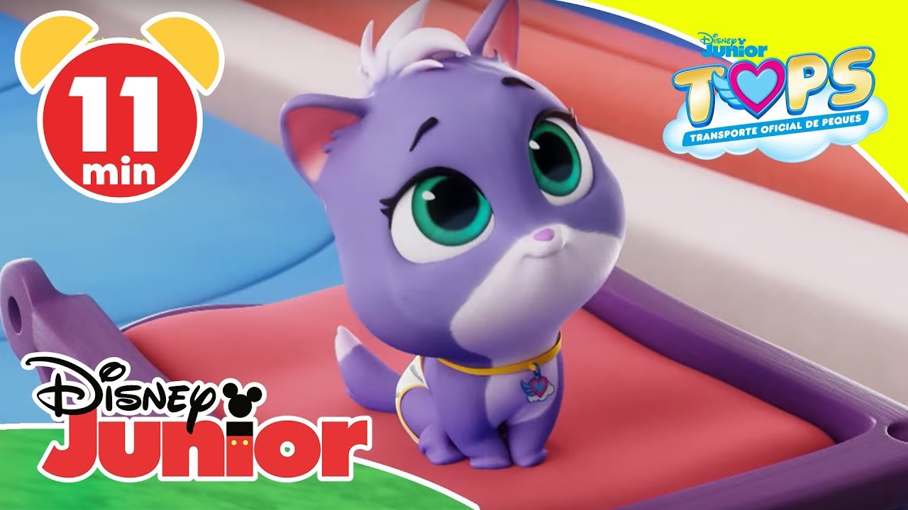 ⁣TOPS Transporte Oficial de Peques: Gatita otra vez, no | Disney Junior Oficial