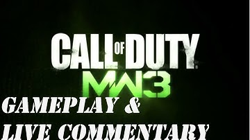 MW3 - Infected Gameplay (Live Commentary)